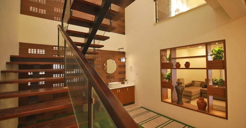 Simple makeover has transformed this Thrissur house into a modern abode Simple makeover has transformed this Thrissur house into a modern abode