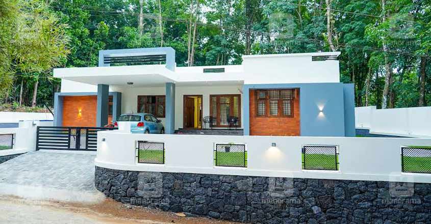 Brilliant design of this single-storey Pala house is truly inspirational