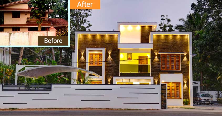 karthikapally-house-before-after karthikapally-house-before-after