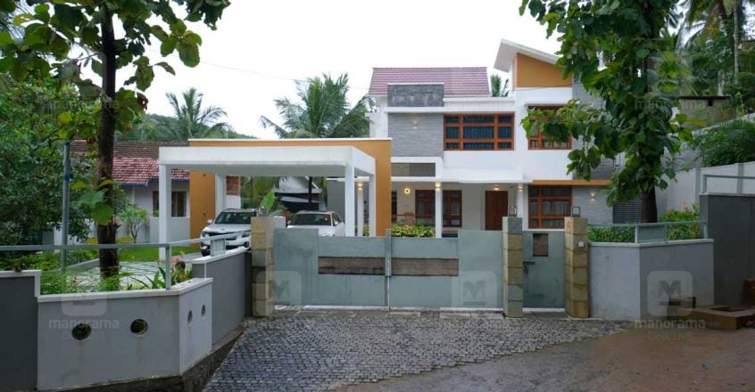 Areekode House front Areekode House front
