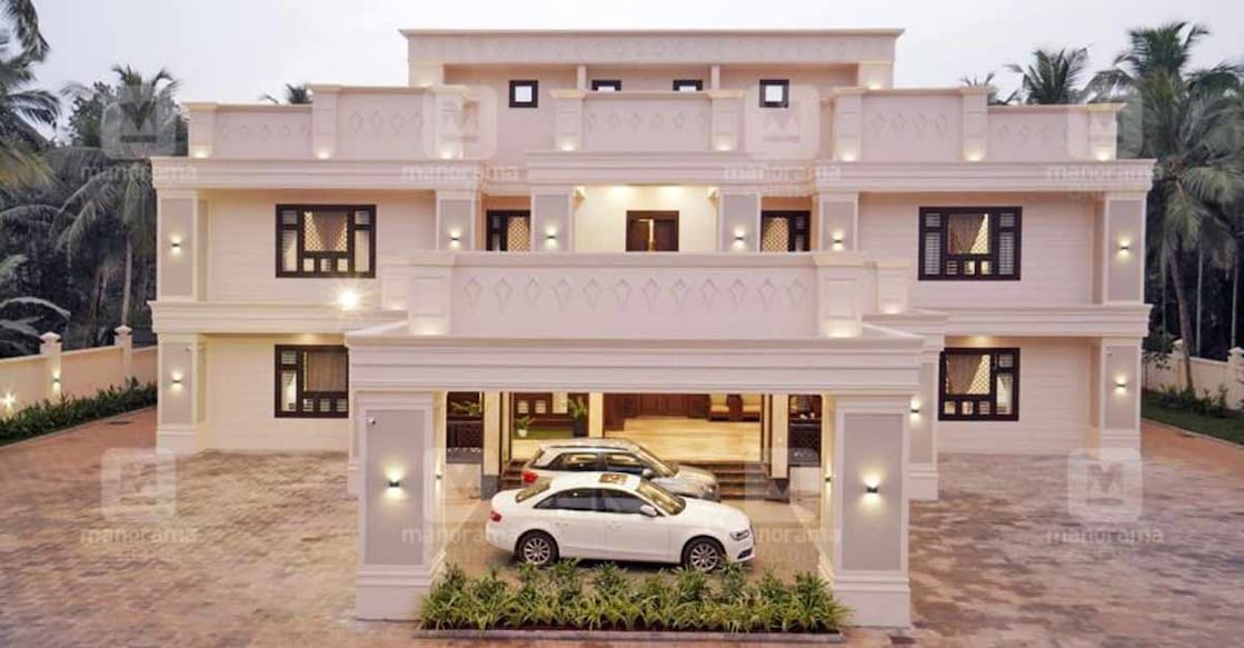 This grand Malappuram mansion in 12500 sqft is a haven of luxury and opulence