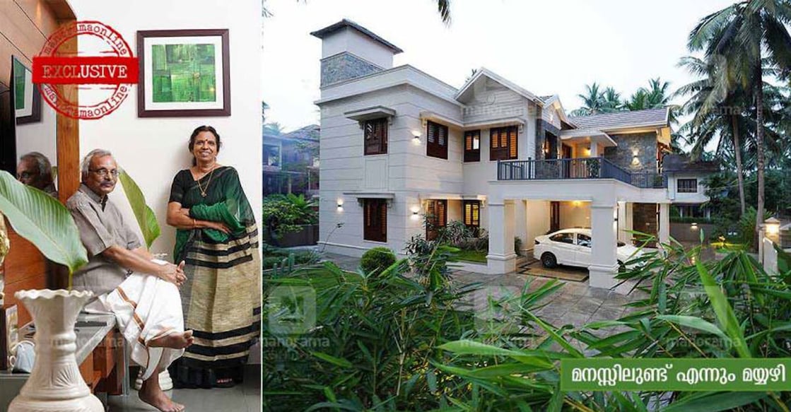 Writer M Mukundan's brand new house in Mahe keeps him close to his Mayyazhi