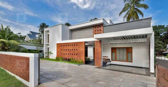 Simple Kodungallur house impresses with classy and space efficient ...