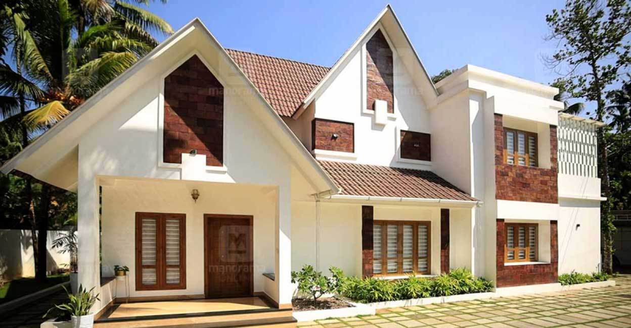 The exteriors of the house were transformed into a modern-colonial style architecture.