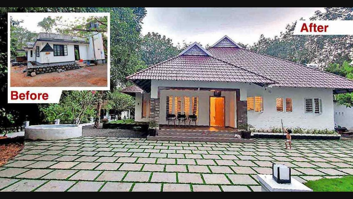 This renovated house in Kottayam grabs attention for its mind ...