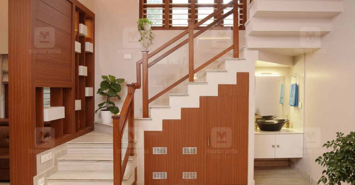 4-cent-house-calicut-stair-c 4-cent-house-calicut-stair-c