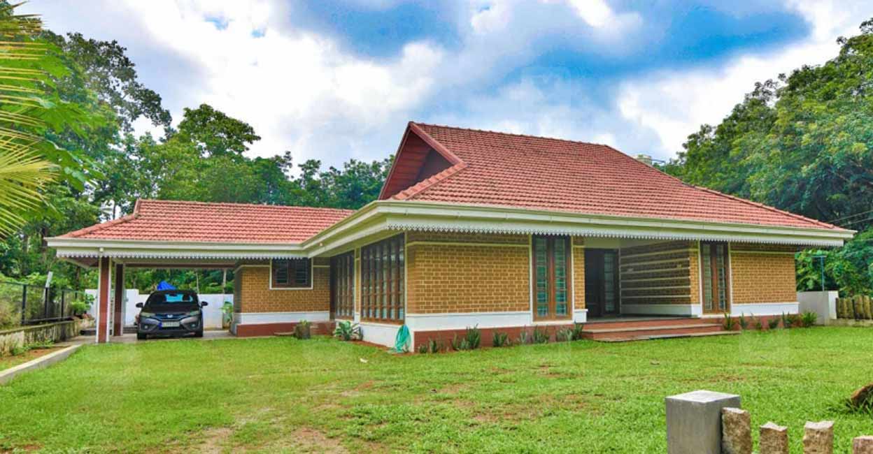House in Piravom Open and vast spaces filled with natural sunshine and excellent cross ventilation exudes positive vibes in this house