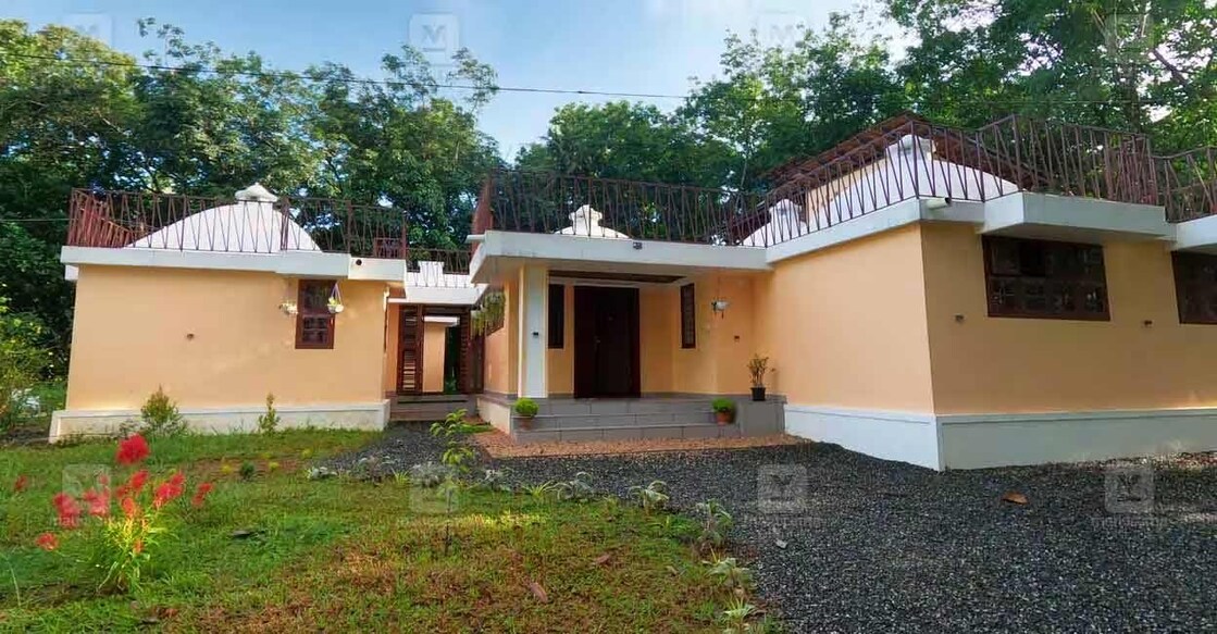 Vault dome and barrel dome technology have been used in the construction of this house. Photo: Special arrangement