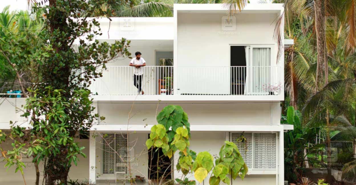 The elevation is done in a contemporary box-shape. Photo: Special arrangement