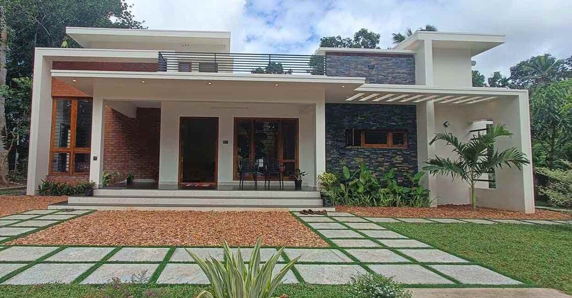 The elevation is done in a contemporary block style. Photo: Special arrangement