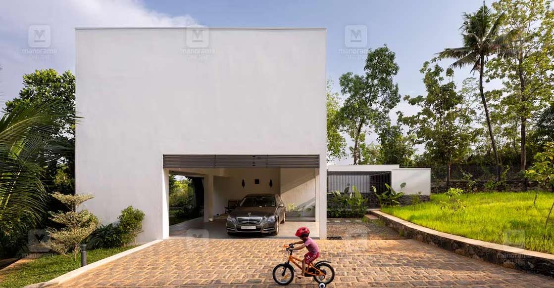 The elevation is done in a contemporary box style. Photo: Special arrangement