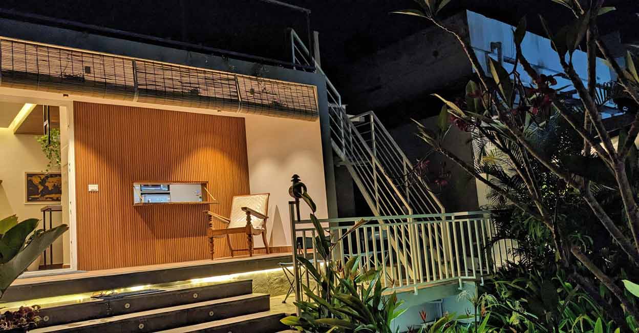 garden-house-tvm-night-view