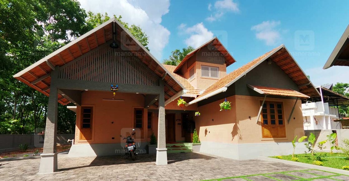 Gypsum plastering too has been done to avoid painting. Photo: Special arrangement