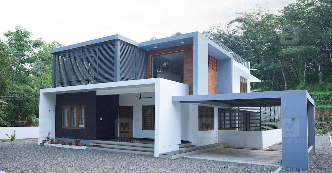 The elevations of the houses feature the contemporary style flat box design. Photo: Special arrangement