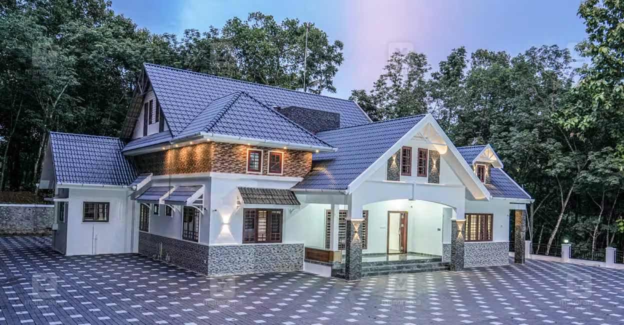 Construction of this dream home was supervised through WhatsApp