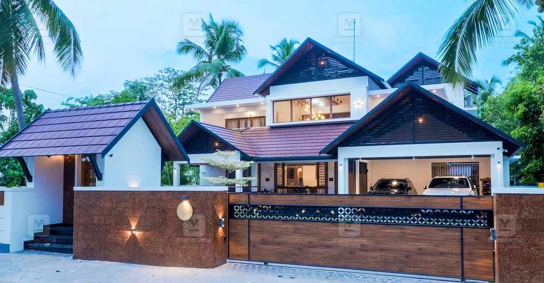 Landscaping has been meticulously executed, enhancing the overall beauty and appeal of the house. Photo: Special arrangement