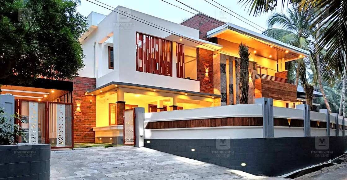 Space crunch in the interiors of this house in Thrissur was overcome by rearranging the rooms. Photo: IANS