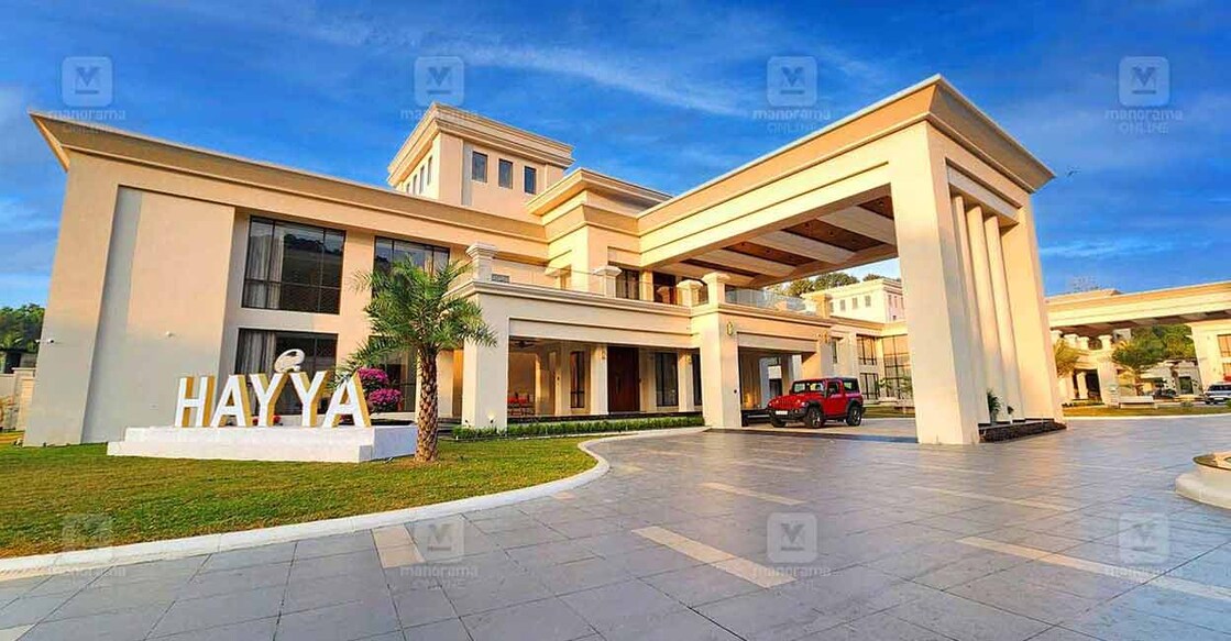 Designed in 50,000 sq ft, this palatial mansion in Kottayam is the epitome of luxury. Photo: Ajith