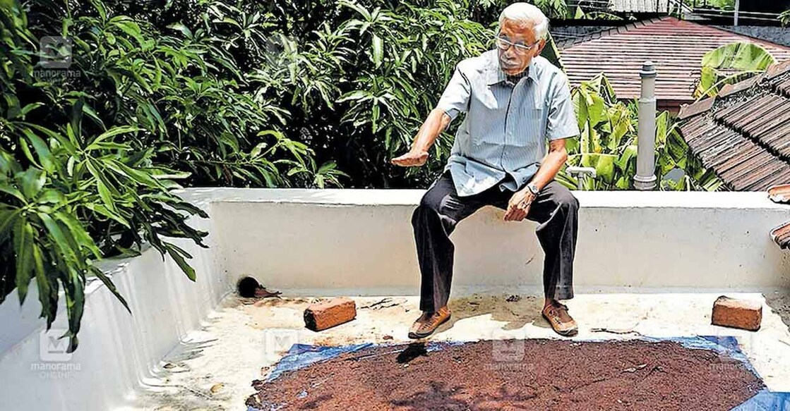 cocoa-peat-c By using coco peat briskets the temperature inside the house wouldn’t rise above thirty degrees even if the temperature outside reaches forty degrees. Photo: Manorama