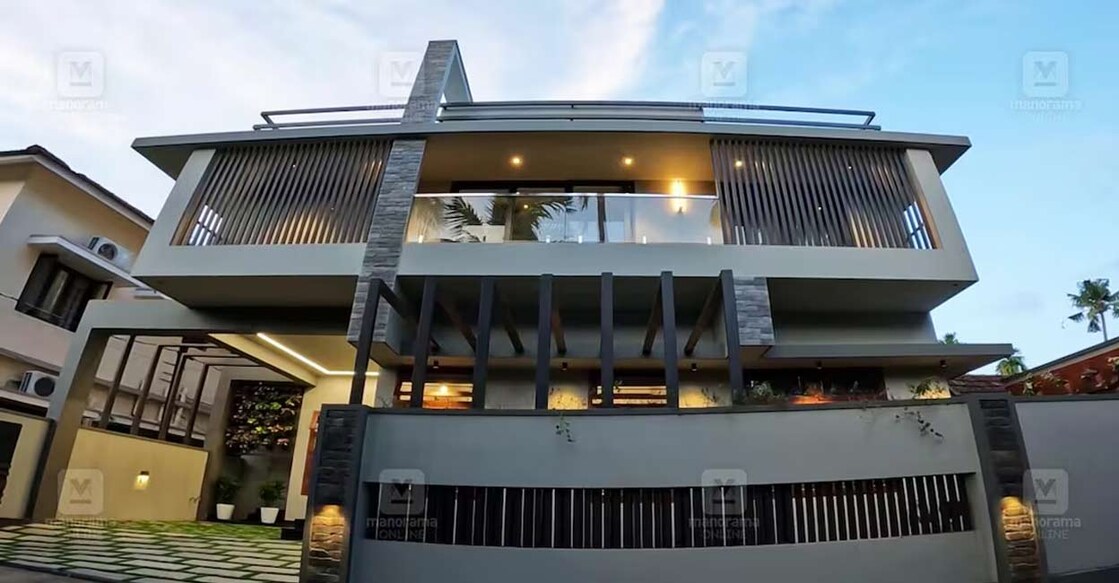 The elevation features a contemporary box design. Photo: Special arrangement