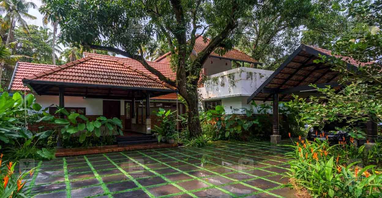 The house basks in the glory of such fabulous greenery that surrounds it. Photo: Special arrangement