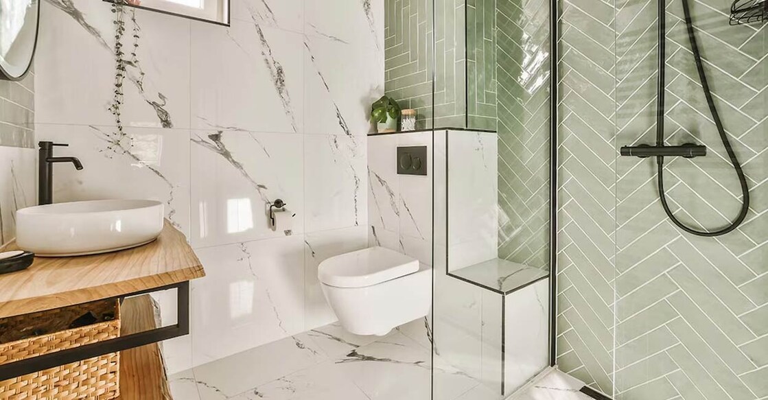 In some homes, bathrooms are built under the staircase to save space. However, this may not be a great idea. Photo: Procreators / Shutterstock.com