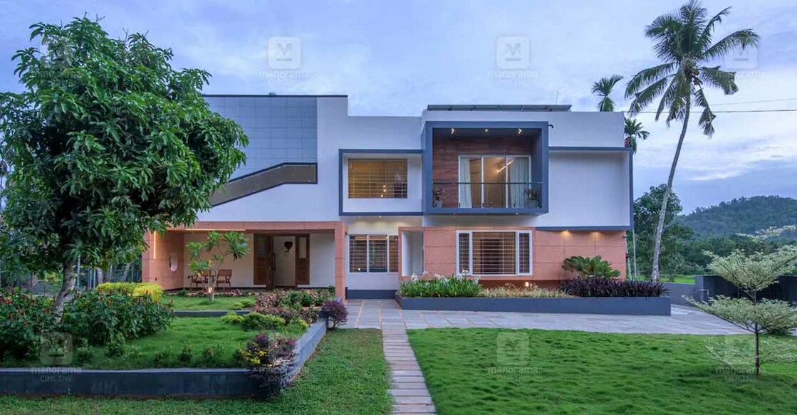 The elevation features the modern contemporary box style pattern. Photo: Special arrangement
