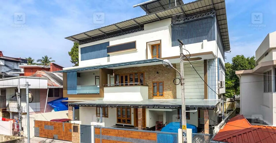 The double-storey structure is compact as well as extremely space-efficient. Photo: Special arrangement