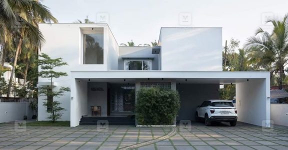 Classy and green, this contemporary Kasaragod house honours nature