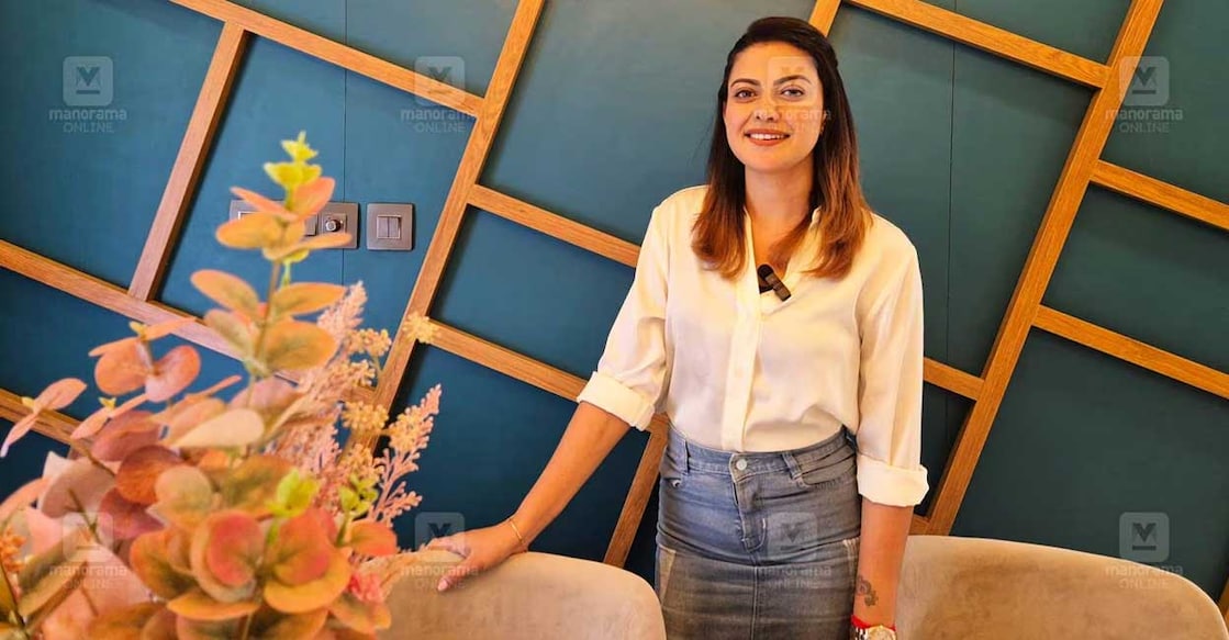 Elegant features make Anusree's home an enchanting abode. Photo: Ajith