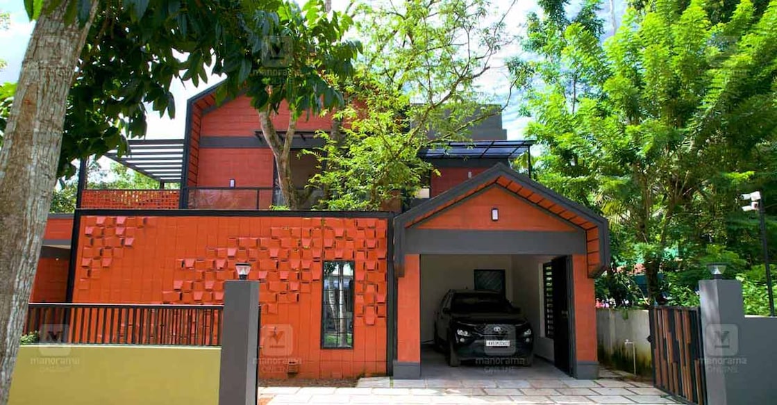 harippad-house-2-c Terracotta hollow bricks have been used for the construction of the house. Photo: Special arrangement