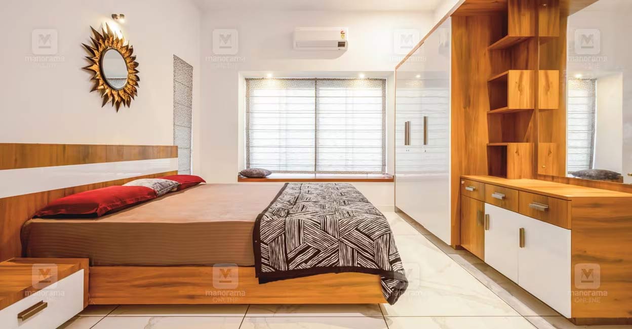 Twin entrance, classy interiors bring about aesthetic intrigue to this ...