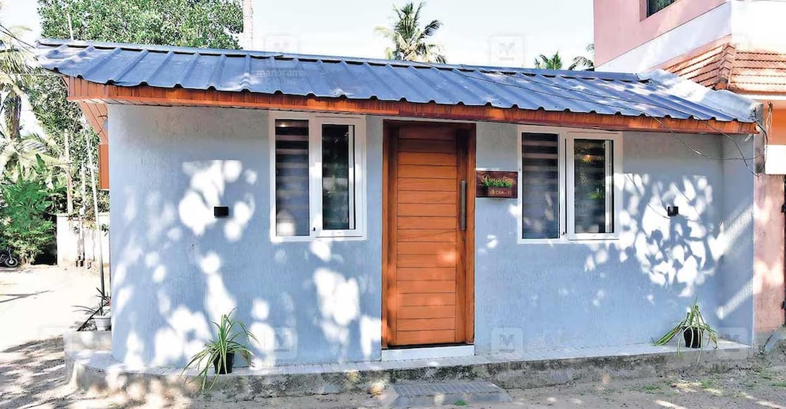 low-budget-house-01-c The roof was made using the old tin sheets. Photo: Special arrangement