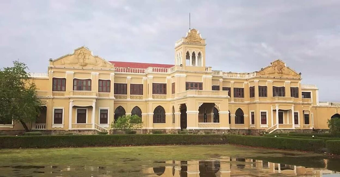 Stunning architecture and rich history transform into a luxurious heritage at Ambika Nivas Palace. Photo: instagram.com/ambikanivaspalace 
