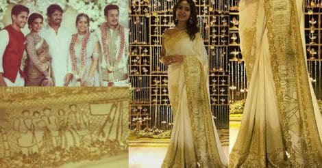 Revealed: the story behind Samantha's engagement saree