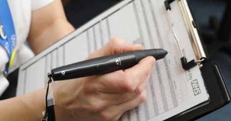 Digital pen to speed up compiling mark sheets