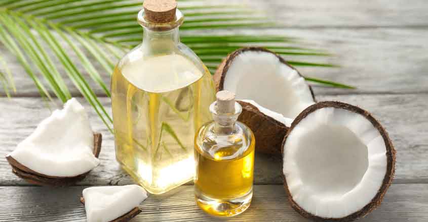 897374324 Virgin coconut oil is extracted from coconut milk.
