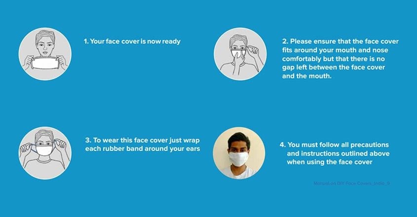 Step-by-step guide to make face mask at home | India News | English ...