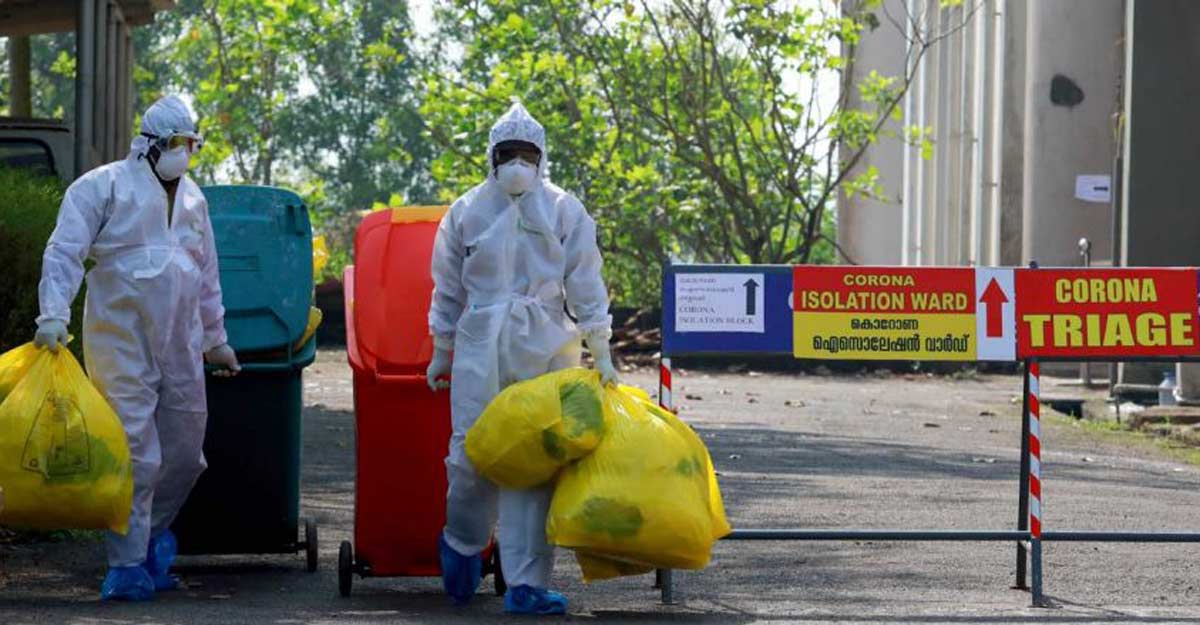 Sanitisation workers