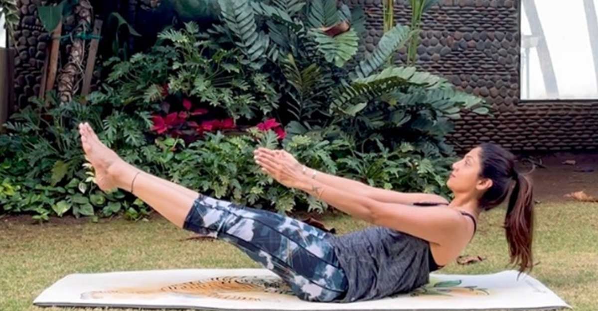 Virbhadrasana, Warrior Pose Variation Shared By Shilpa Shetty Kundra Yoga
