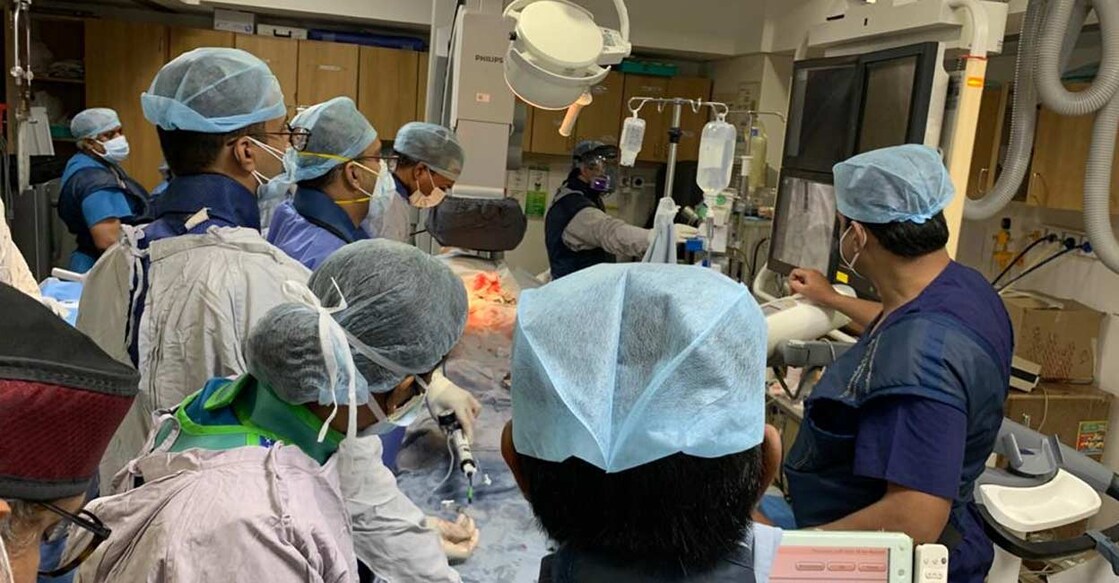 The risk of bleeding during surgery as well as a severe lung disease placed him at a high risk for surgery for valve replacement, said Dr. Anil Krishna, Chairman and Managing Director, Medicover India. Image courtesy: IANS