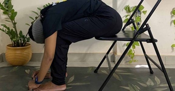 A 15 minute Yoga routine for workaholics.(photo;IANSLIFE) A 15 minute Yoga routine for workaholics.(photo;IANSLIFE)