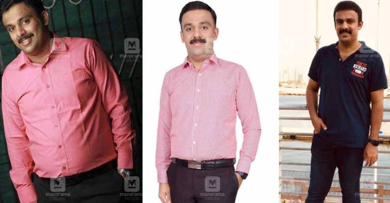 vipin-kuriakse01-c Vipin prepared a formula for weight loss and followed it diligently.