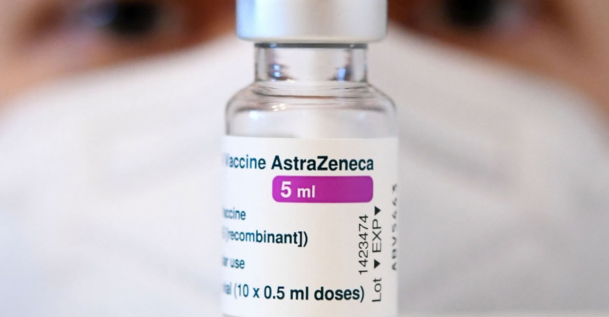 A health worker looks at a vial of AstraZeneca's coronavirus vaccine at a vaccination centre. The European Medicines Agency deems the use of AstraZeneca's Covid-19 vaccine safe despite blood clot reports. (Photo: Helmut Fohringer/APA/dpa/IANS) In the new study, intranasal vaccination of rhesus macaques and hamsters resulted in reduced virus concentrations in nasal swab. Image courtesy: IANS