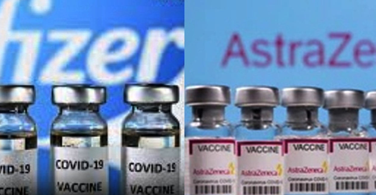 Pfizer, AstraZeneca vax. Representational image: IANS