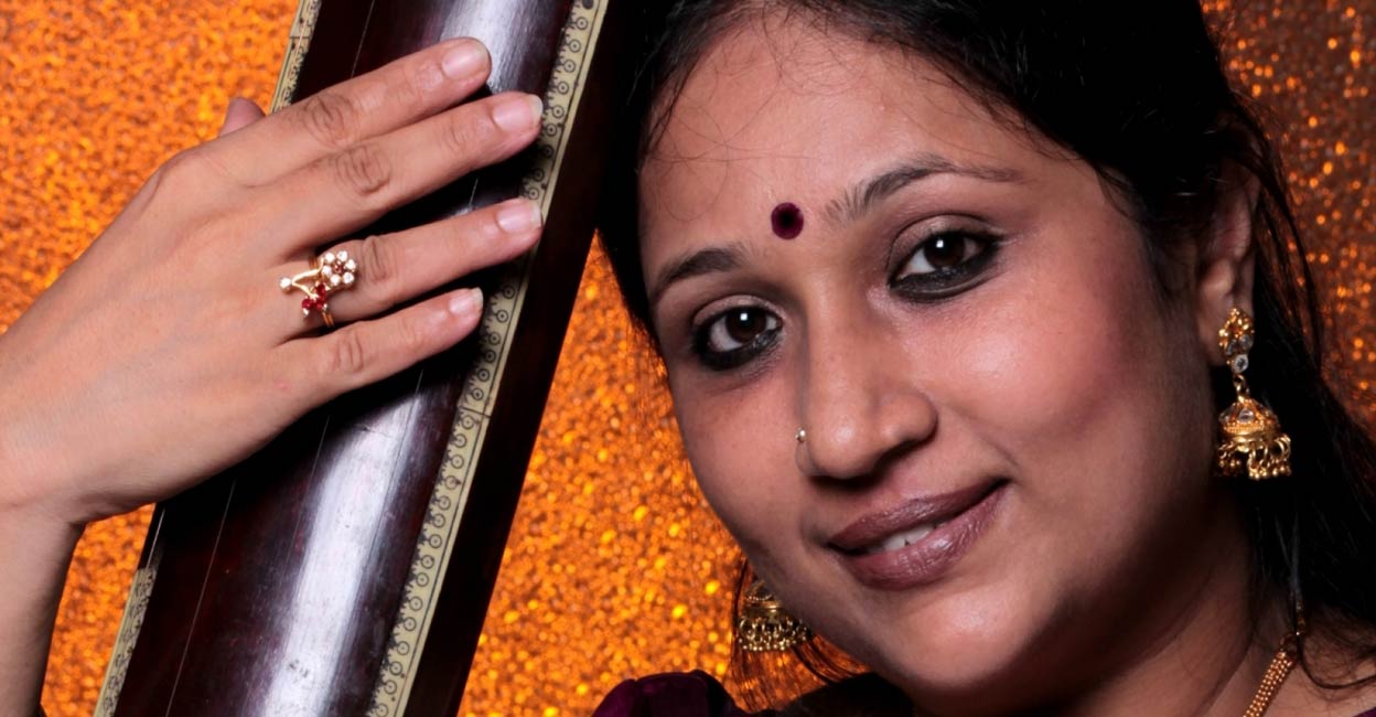 A therapy called rhythm. Hindustani classical vocalist Lavanya Sundram. Image courtesy: IANS