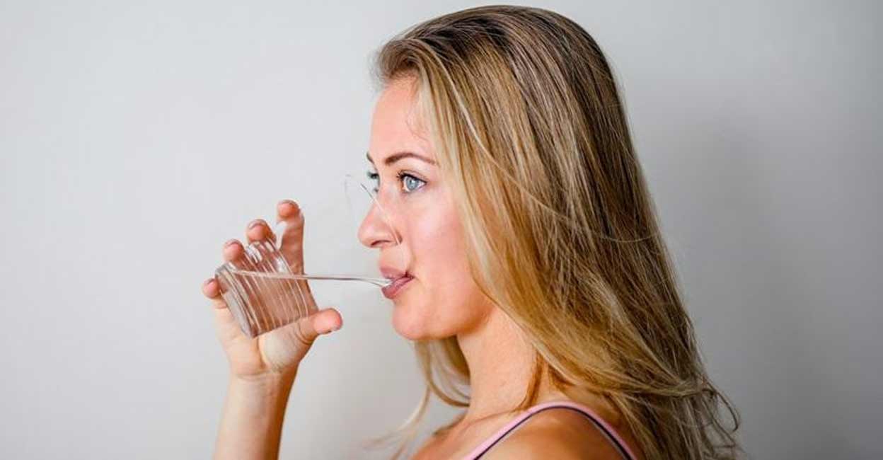 Drinking purified water is one of the most important things one can do to help the body flush out toxins. Representative image. Photo: IANS
