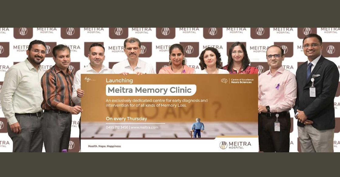 Doctors at Meitra Hospital during the launch of specialised Memory Clinic.