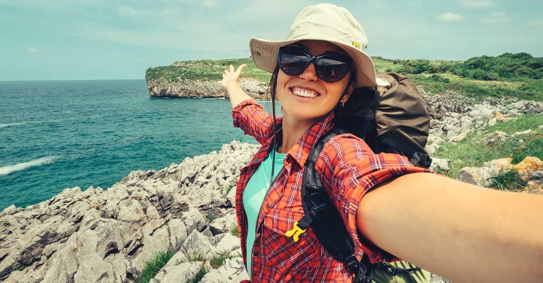 In a study that linked selfie and eating disorders, chin-down images were judged to be less slim than selfies: Representational image: Solovyova/iStock