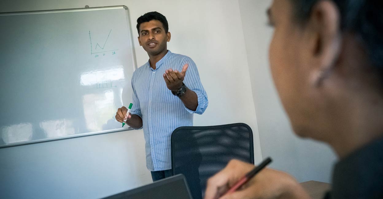 1431705832 The need to navigate, adjust to, and manage the online as well as offline modes of teaching simultaneously has added to the workload of teachers. Photo: Sephi Bergerson/iStock
